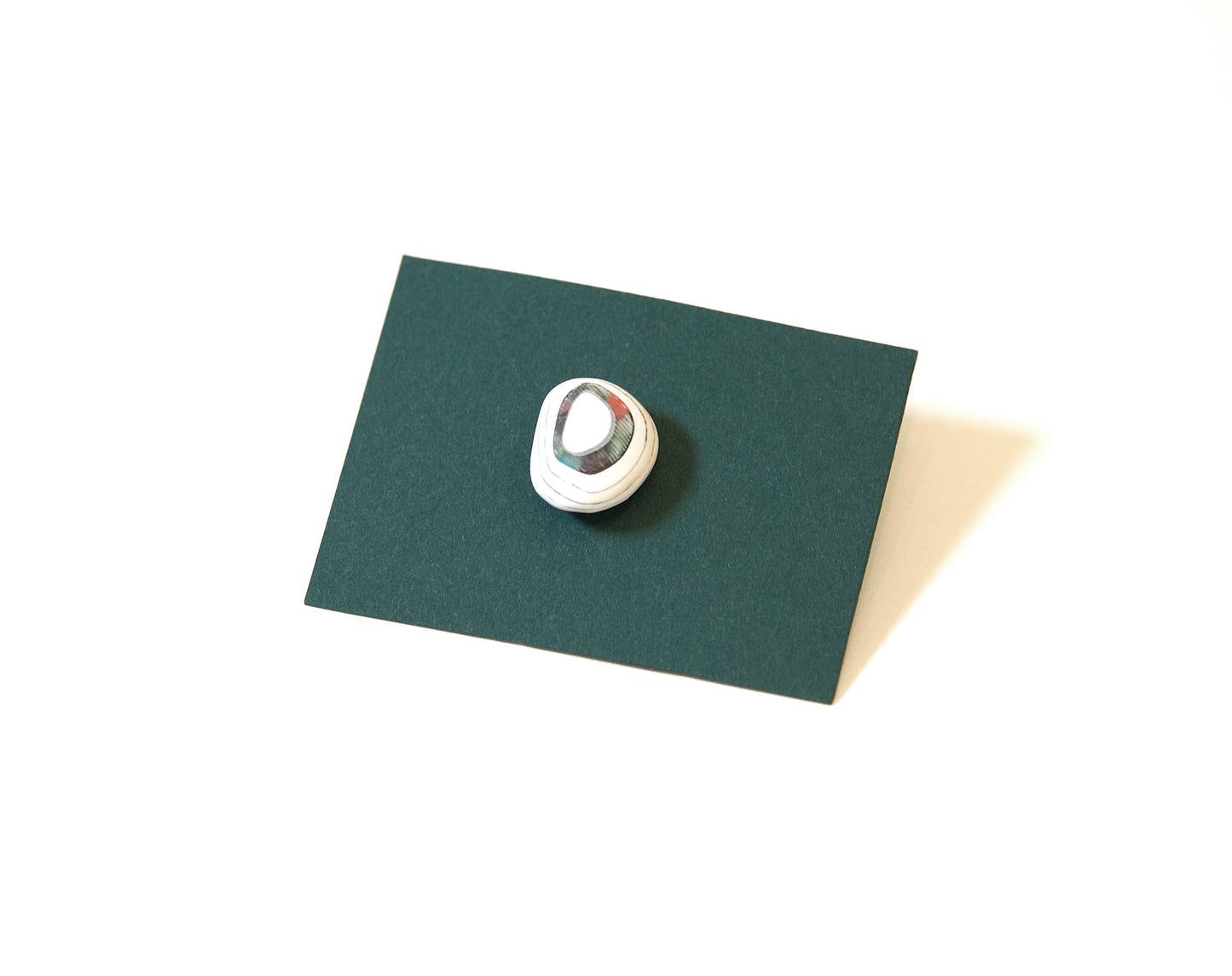 Layered Stone Earring